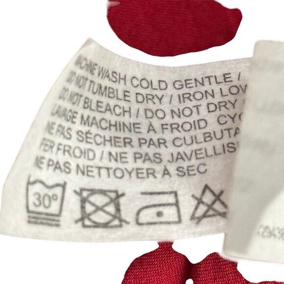 Holding Horses Anthropologie Bell Flare Sleeve Dress Mini Fit Flare Red Print M - Picture 14 of 16